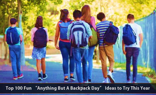 Anything But A Backpack Day