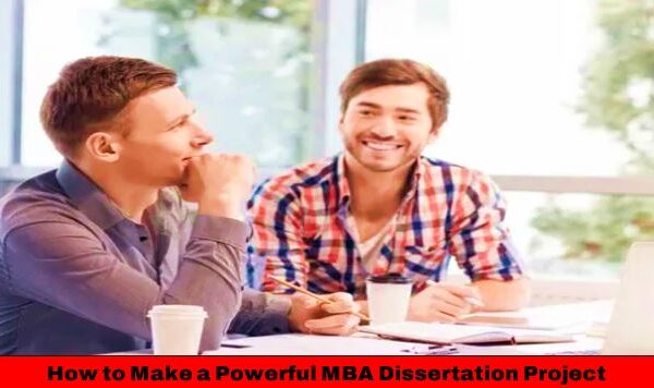 MBA dissertation help UK